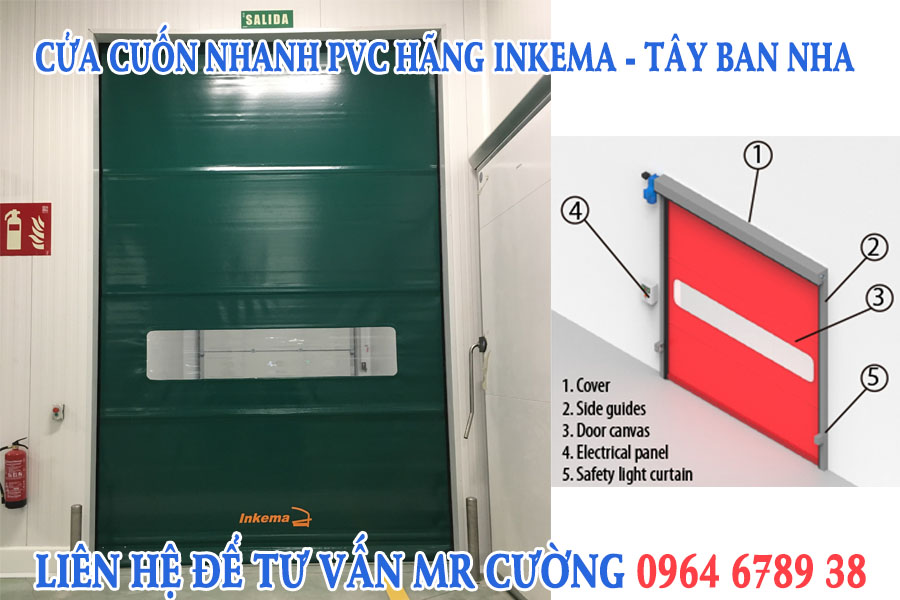 Cửa cuốn nhanh PVC InKema